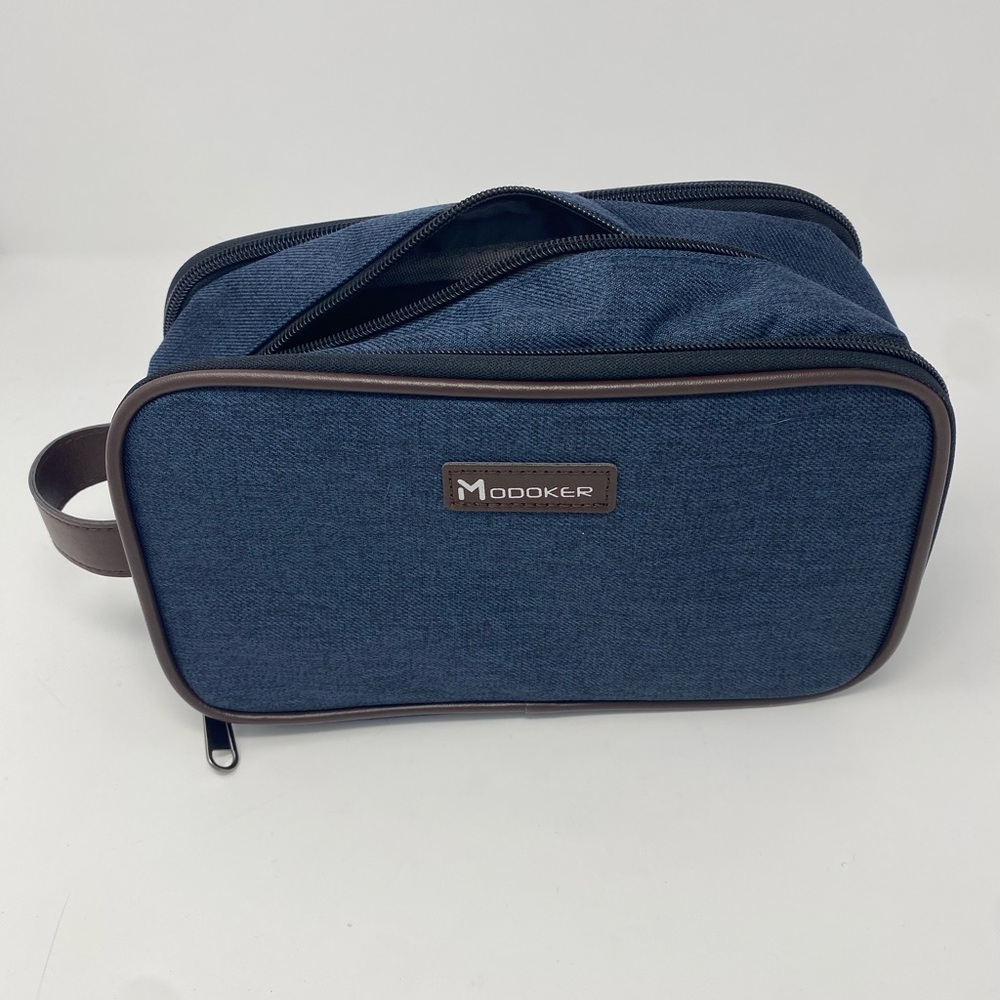Men's Blue Toiletry Travel Bag